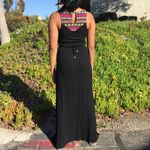 Xhilaration Embroidered dress, embroidered maxi dress, black maxi dress Photo 4