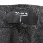 Tahari Charcoal Gray Stretchy Cropped Pants Size 8 Photo 4