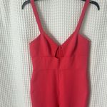 NBD Revolve Citrine Jumpsuit Pantsuit in Coral Pink Women’s Medium Photo 4