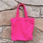Aerie Terry Square Tote Bag Pink Photo 2