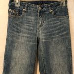 Cache Denim Metallic Embroidery Embellished Pockets Jean Pant Stretch $98 NWT Photo 7