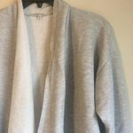 Cozy Casual  medium grey cardigan Photo 2