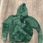 Super cute cacti green tie dye hoodie!! Size M Photo 1