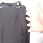 Valerie Stevens  black linen pants size medium Photo 2
