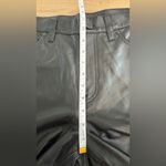 Banana Republic  high-rise straight leg lamb leather pant size 27 Photo 8