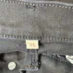 Levi's Levi’s PREMIUM stretch Moto Mile High Ankle Zip Jeans size 25 Photo 11