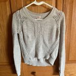 Mossimo Supply Co Grey Knit Sweater - Small Photo 0