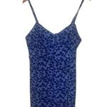 EXPRESS Y2K Ditzy Floral Blue Dress/Romper from Photo 0