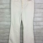 Madewell Flea Market Flare Jeans White Size 31 Photo 3