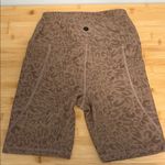 Scorpio Sol  Size Extra Small XS Mocha Leopard Print Women's Shorts Bike Short Photo 4