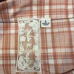 Sadie & Sage Plaid Skirt Women Large Rayon pink checkered Preppy cute Barbiecore Photo 5