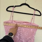 House Of CB  S D-DD plus cu Ophelle Pink Jacquard Lace Up Bodycon Midi Dress NWOT Photo 12