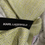 Karl Lagerfeld NWT  Paris Tweed Single Breasted Jacket Color: CHARTREUSE / GREEN Photo 8