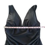 J.Crew Classic Black Ruched V Photo 3