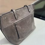 Tommy Bahama Elegant Gray Leather Tote Bag Photo 10