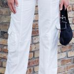 Brandy Melville White Cargo Pant Photo 0