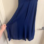 Reformation Twilight Midi Dress Danube Navy Blue 2 Photo 11