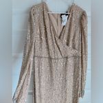 Mac Duggal . Sequin Gown with Embellished Rhinestone Hemline- NWT‎ Photo 4