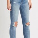 Mother The Stunner Ankle Step Fray Jeans sz 29 Helter Skelter skinny high Photo 0