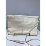 Vintage Albi Cream Leather Shoulder Purse Photo 5