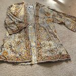 Cleobella  Kaleidoscope Bohemian Paisley open front Kimono Photo 1