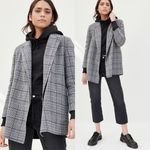 Theory Clairene Weston Plaid Wool Cashmere Double Faced Jacket XL Photo 1