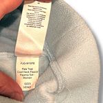 PajamaGram Cozy Womens Pajama Set Pajamas for Women Baby Blue & White Med Photo 8