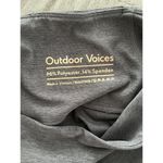 Outdoor Voices  Dark Grey ESPN High Rise 7/8 Athletic Yoga Leggings Size Small Photo 4