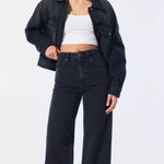 Pull & Bear  black wide leg jeans high rise Photo 0
