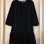 Tommy Hilfiger EUC Sheath Dress Size 10 Navy with Green Trim Photo 1