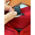 Cashmere Lord & Taylor Red 100% Cashmere Hoodie Size Medium Photo 5