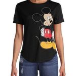 Disney  Mickey Mouse Minnie Mouse Juniors Scoop Neck T-Shirt Photo 0