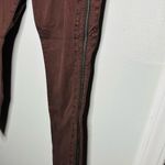 Dear John Women's Rustic Red Side Zipper Straight Leg Jeans Size 28 Photo 3