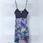 Candie's  Y2K Women’s Colorful Paisley Sheer Flowy Festival Dress Photo 1