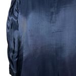 Vintage 80s Giorgio Sant'Angelo Navy Linen Rayon Blazer Sz 10 Made in Romania Blue Photo 10