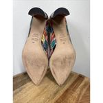 Dee Keller Pumps Multi Color Snake Skin Embossed Pointed Toe Italy Sz.40 Leather Pink Size 9 Photo 11