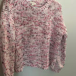 cupio  Pullover Sweater Speckled Pink Medium Photo 0