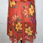 Victoria's Secret Heart Label Camisole Slip Chemise Vibrant Florals w Bow Size L Photo 9