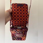 Vera Bradley  Hipster ID Holder Safari Sunset Pink & Gold Small Purse Photo 3