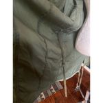 Jessica Simpson Finn Embroidered Draped Trench Jacket in Olive Green Size 1X Photo 14