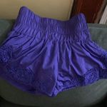 Free People Fp Movement Crochet Appliqué Trim The Way Home Shorts Photo 2