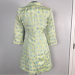 Nanette Lepore Vintage 90s two piece dress jacket green floral size 2 Photo 4