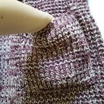 Skies Are Blue NWOT Bradi Open Cardigan burgundy pockets women’s size medium Photo 4