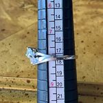 Natural Aquamarine Tanzanite Sterling Silver Ring Size 8 Photo 8