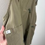 Jaded Gypsy Women's Size L/XL Green Short Overalls Boho Oversized Distressed Photo 6