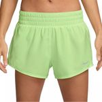 Nike Women’s One Dri Fit Mid Rise Brief Lined Shorts Barely Volt Size XL NEW Photo 0