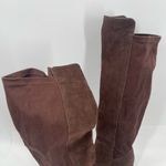 Lucky Brand  Calypso Boots Size 6 Tall Over The Knee Suede Chocolate Brown Suede Photo 8