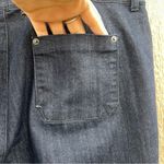 French Connection UK Style Womens Jeans Dark Blue Flare Wide Leg Plus Size 20 Photo 6