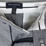 Banana Republic Sloan Petite Houndstooth Pants 2P ClassicWardrobe Career Brunch Photo 1