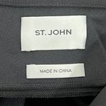 St. John  Womens Black Skirt 6 Wrap Midi Modest Career Dog‎ Show Minimal Solid Photo 3